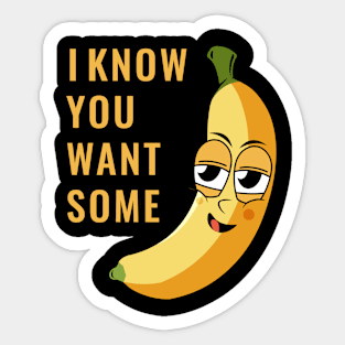 Funny Banana Sticker